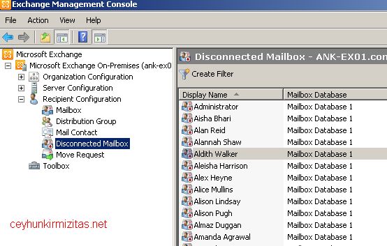 Moved Mailboxes Are Shown in Disconnected Mailbox – Exchange 2010 SP1 SP2 SP3