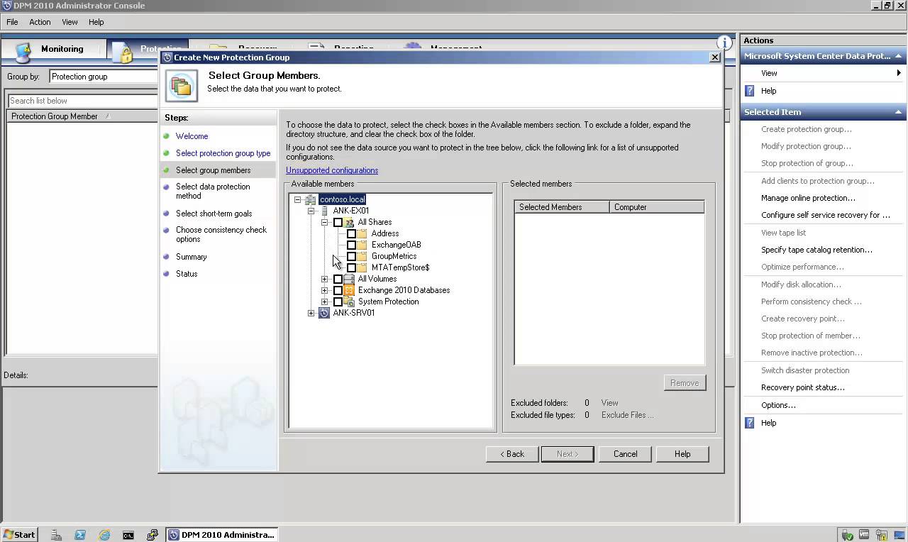How to Backup and Restore Exchange 2010 Mailbox Database with DPM 2010