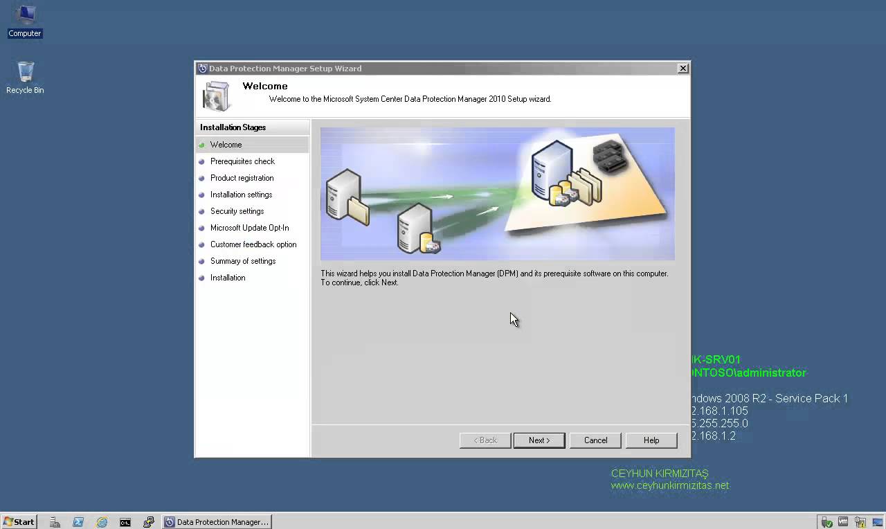 How to Install Data Protection Manager 2010 on Windows Server 2008 R2 SP1