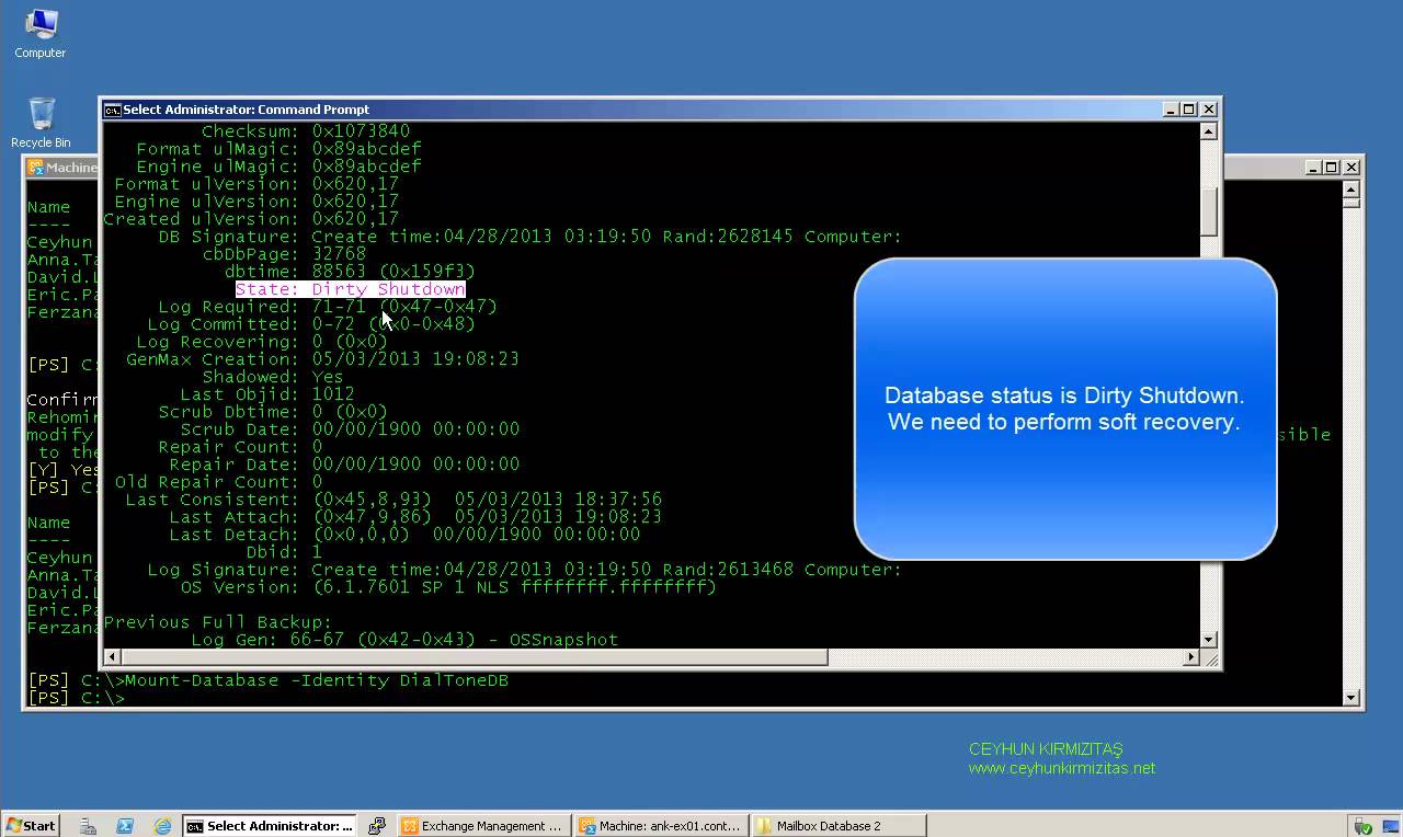 How to Perform Dial Tone Recovery in Exchange Server 2010 with Windows Server Backup
