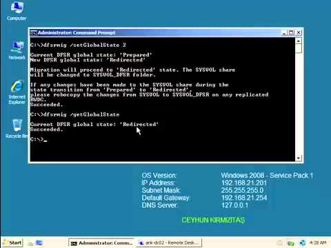 How to Perform SYSVOL Migration from FRS to DFRS Replication