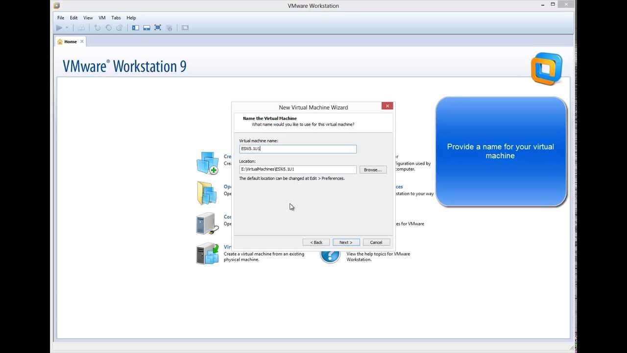 Installing VMware ESXi 5.1 Update 1 in VMware Workstation 9.0.2