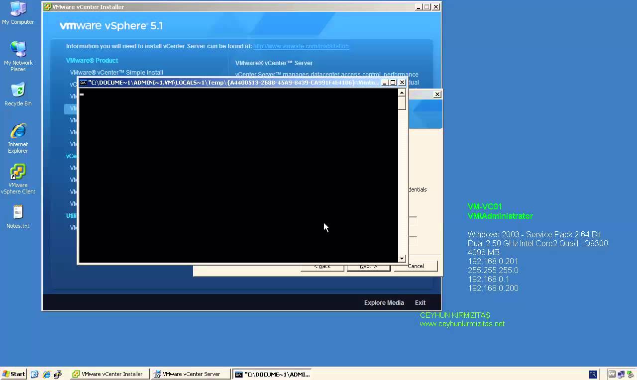 Step by Step Upgrade from VMware vCenter Server 5.0 to vCenter Server 5.1.0b